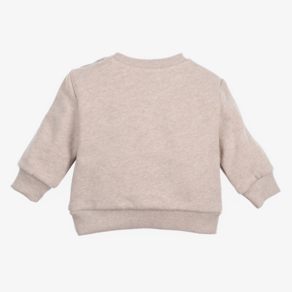 Logo Sweatshirt And Sweatpants - Moonlight