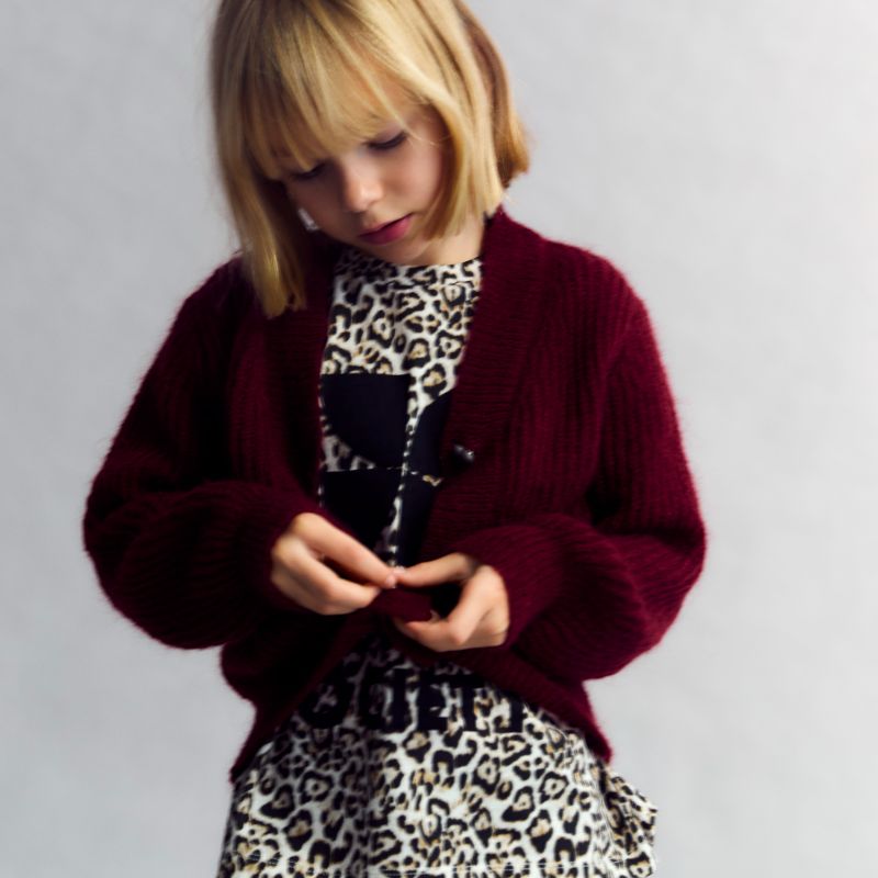 Lina Cardigan - Plum