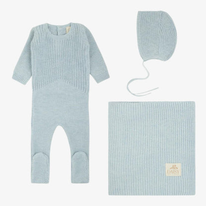 Knit Take Me Home Set - Celeste