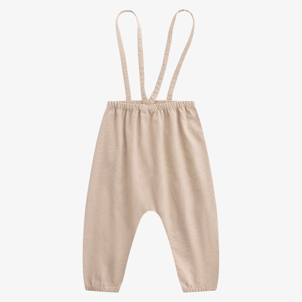 Corduroy Overalls - Oat
