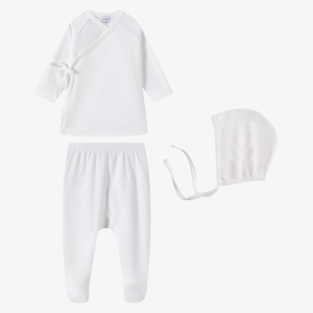 Wrap Stitch 2 Piece Set - Blue