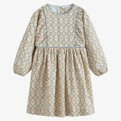Kana Dress - Cream Sage