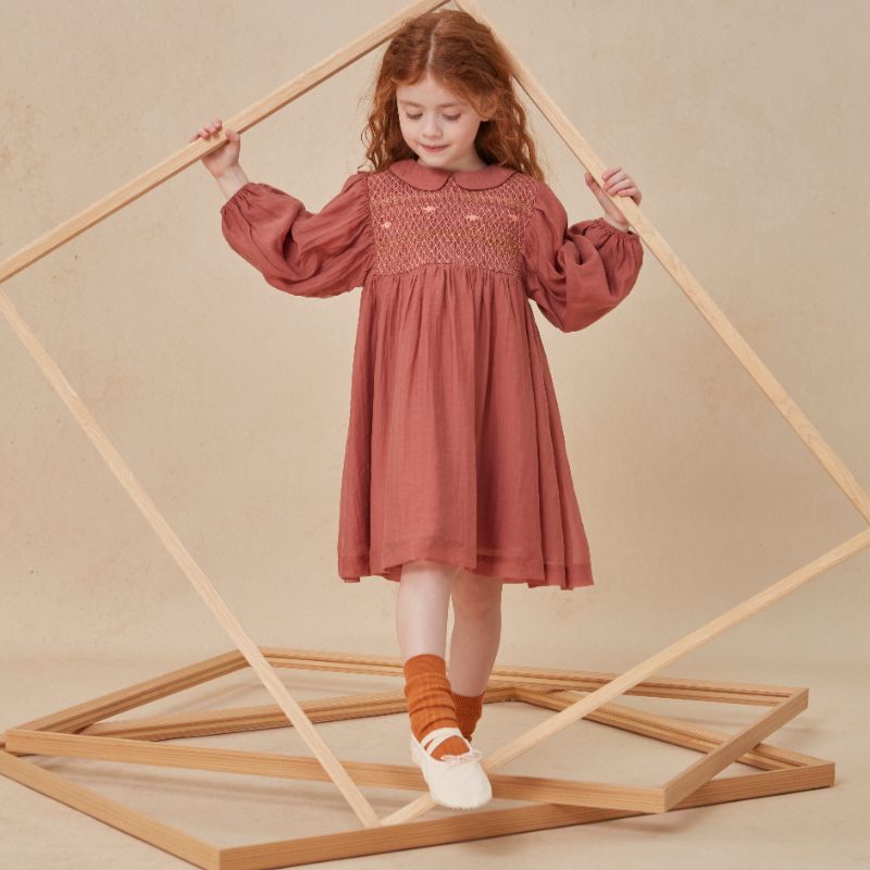 Petra Dress - Terracotta