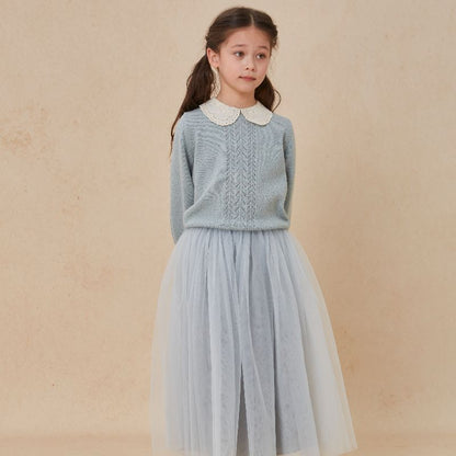 Selene Sweater - Dusty Blue