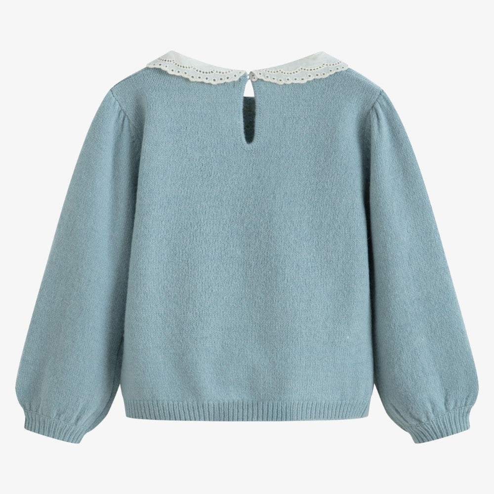 Selene Sweater - Dusty Blue
