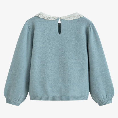 Selene Sweater - Dusty Blue