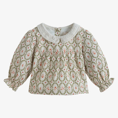 Franca Shirt+BLMR - Cream Sage
