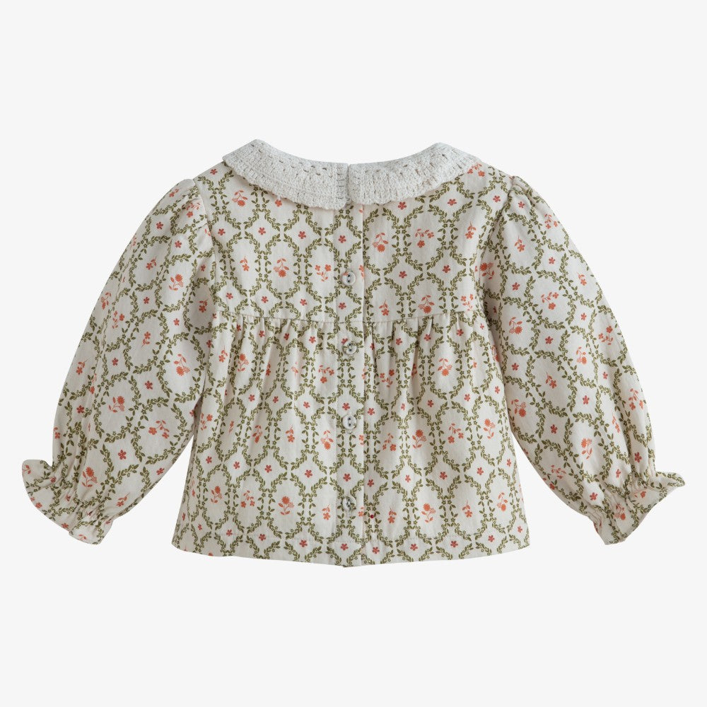 Franca Shirt+BLMR - Cream Sage
