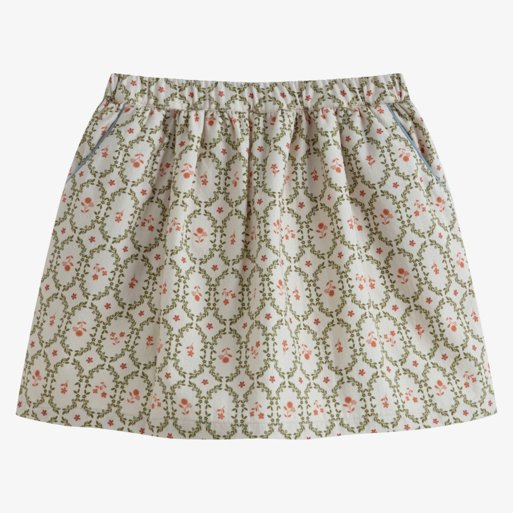 Priscilla Skirt - Cream Sage
