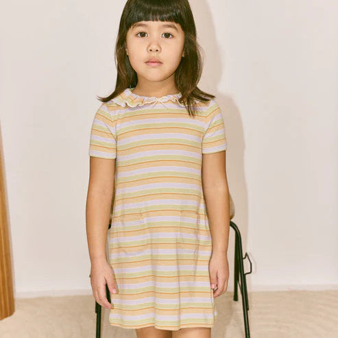 Pattie Dress - Avenue Stripe