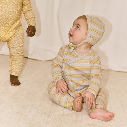 Wrap 3 Piece Set - Avenue Stripe