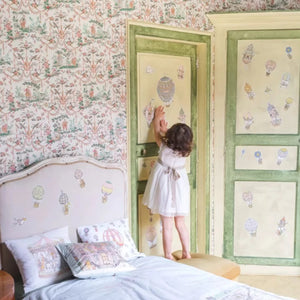 Atelier Choux 40 REPLACEABLE WALL STICKERS - Multi