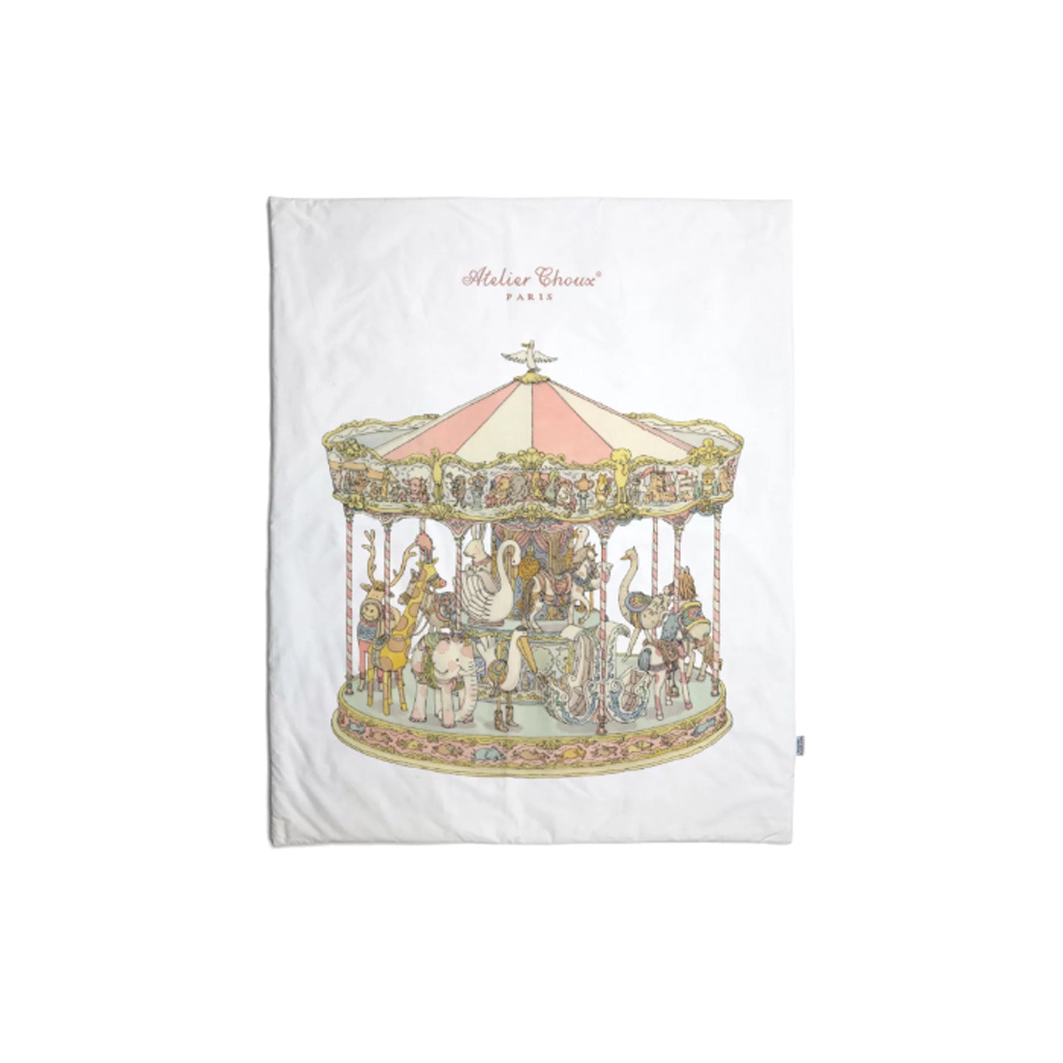 REVERSIBLE QUILT - Paris/carousel