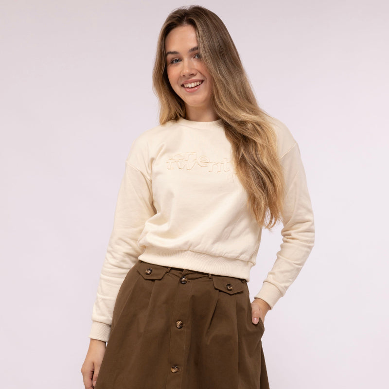Logo Sweatshirt - Winter White