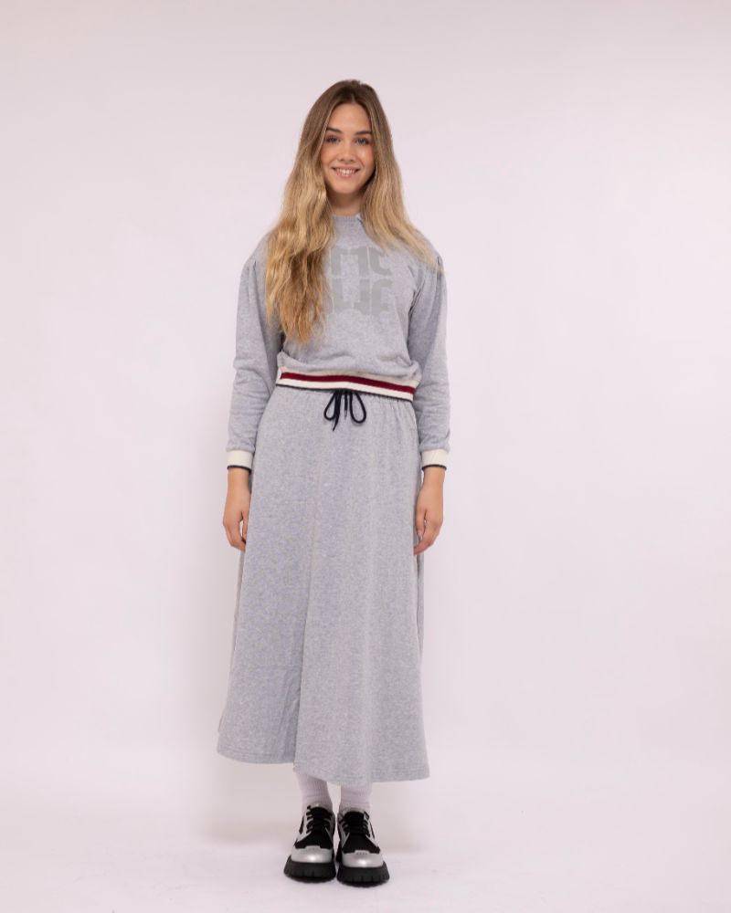 Signature Collar Sweatshirt - Grey