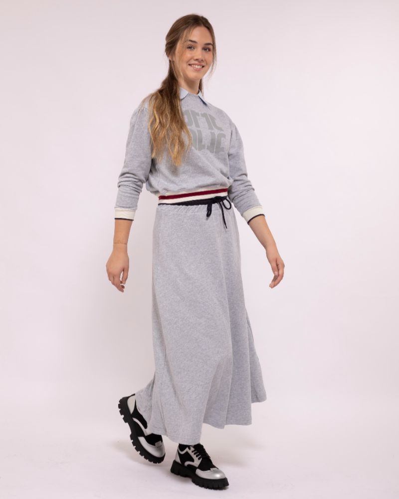 Signature Collar Sweatshirt - Grey