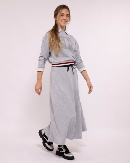 Signature Collar Sweatshirt - Grey