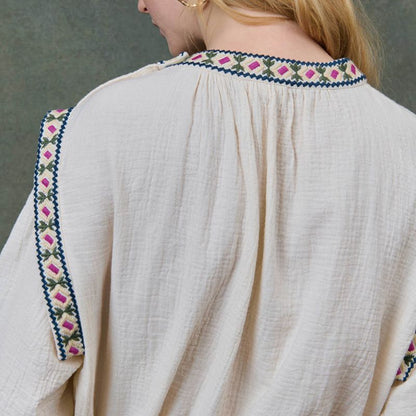 Izza Blouse - Cream