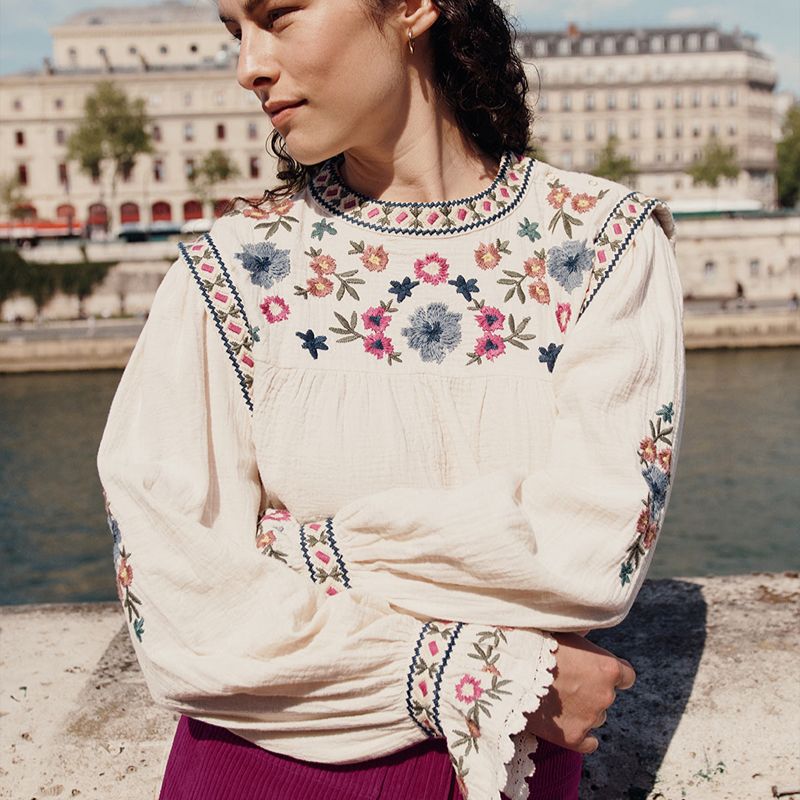 Izza Blouse - Cream