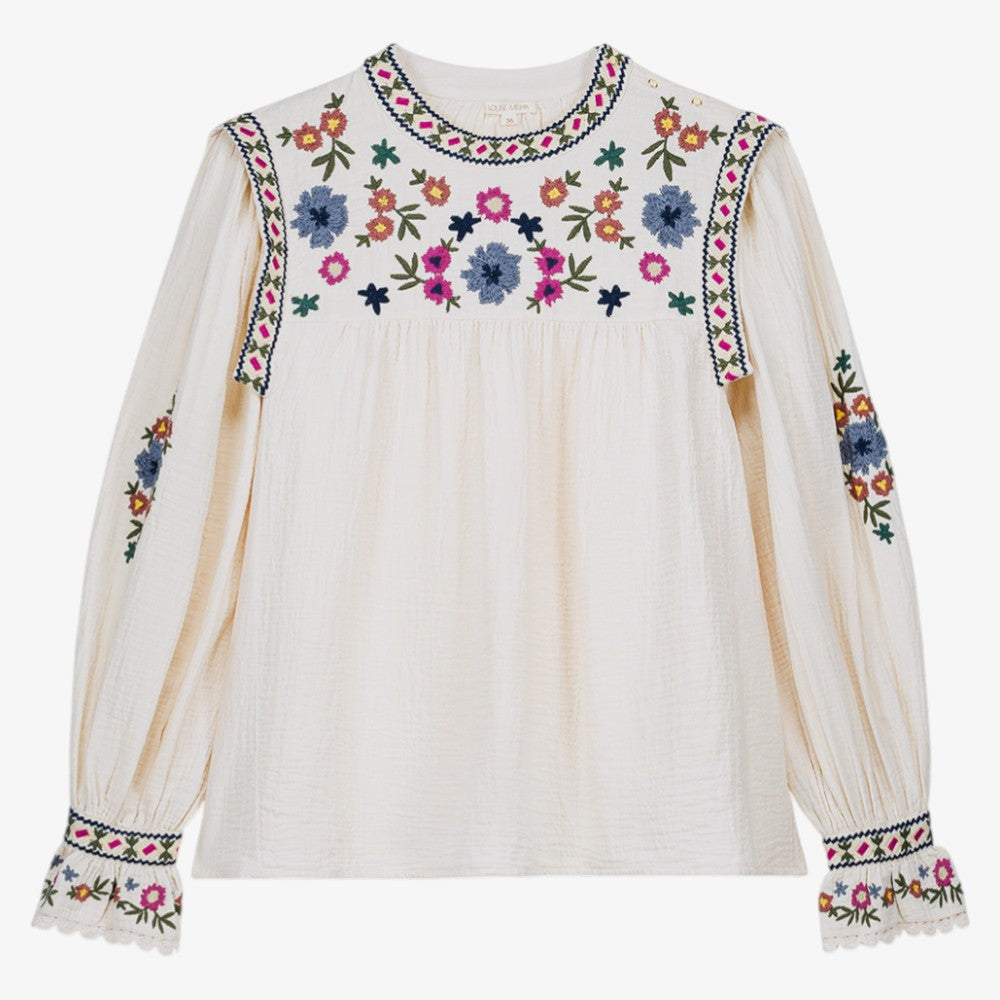 Izza Blouse - Cream