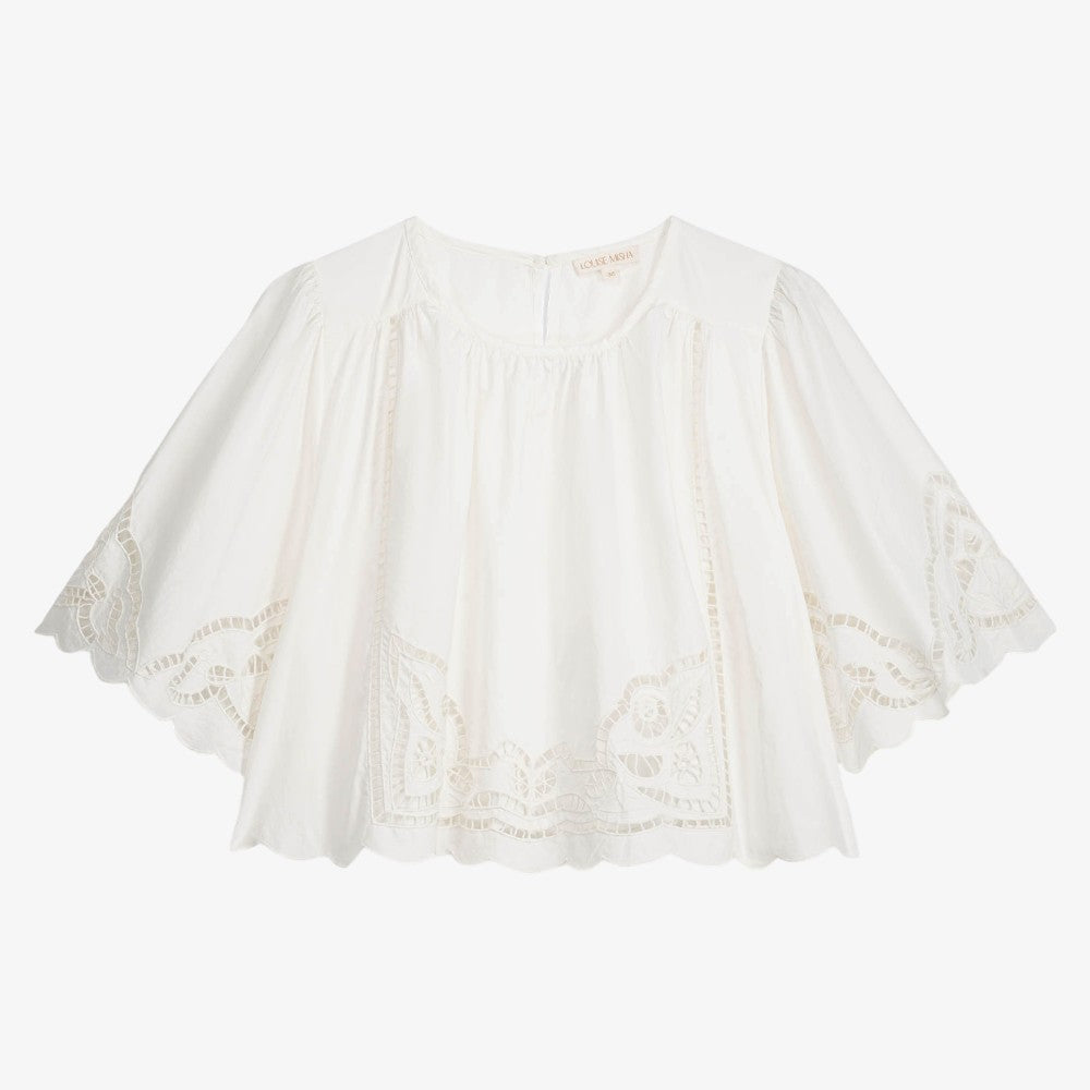 Louvia Blouse - White