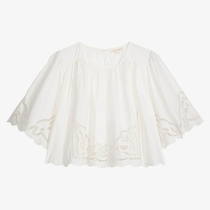 Louvia Blouse - White