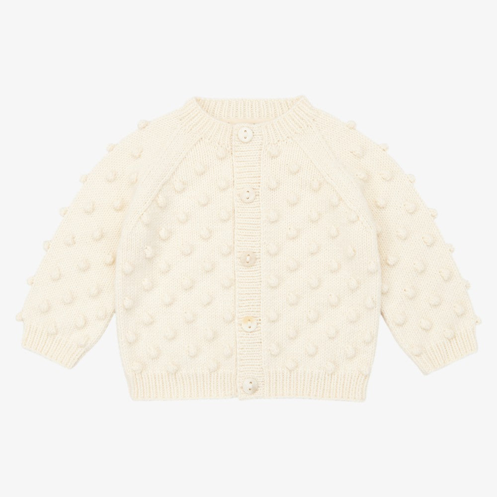 Popcorn Cardigan - Sugar