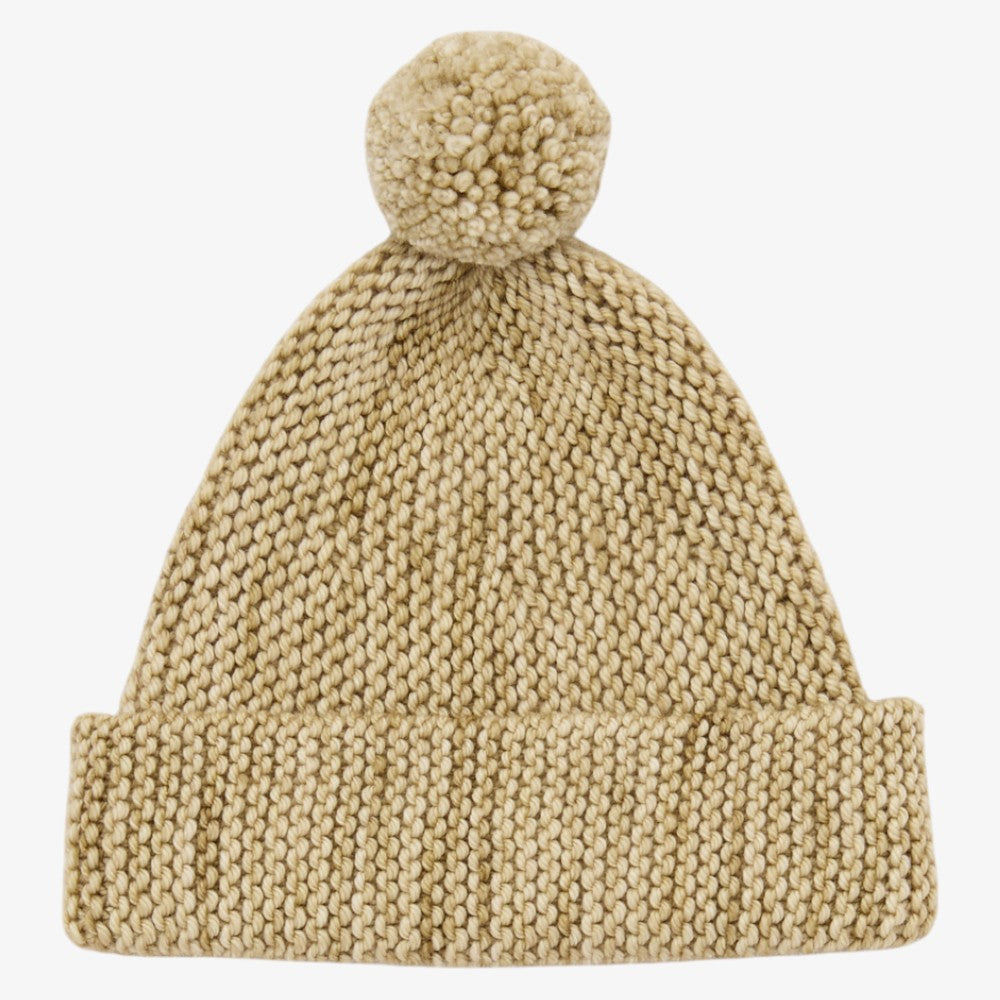 Garter Hat - Pebble