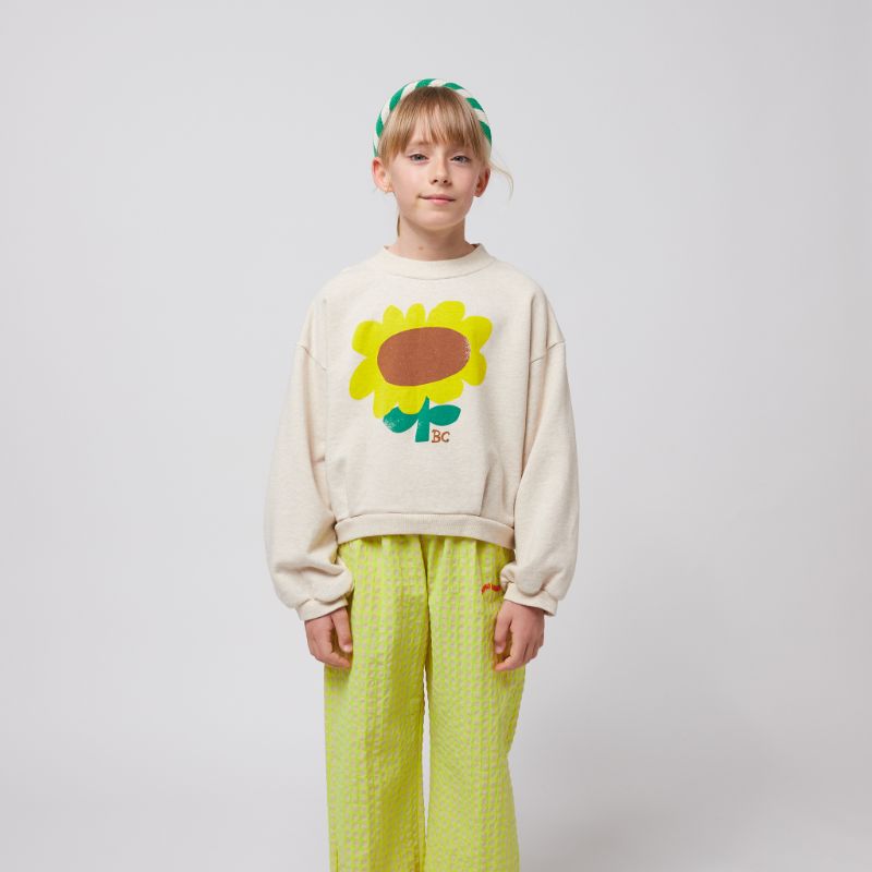 Sunflower Crop Sweatshirt - Offwhite