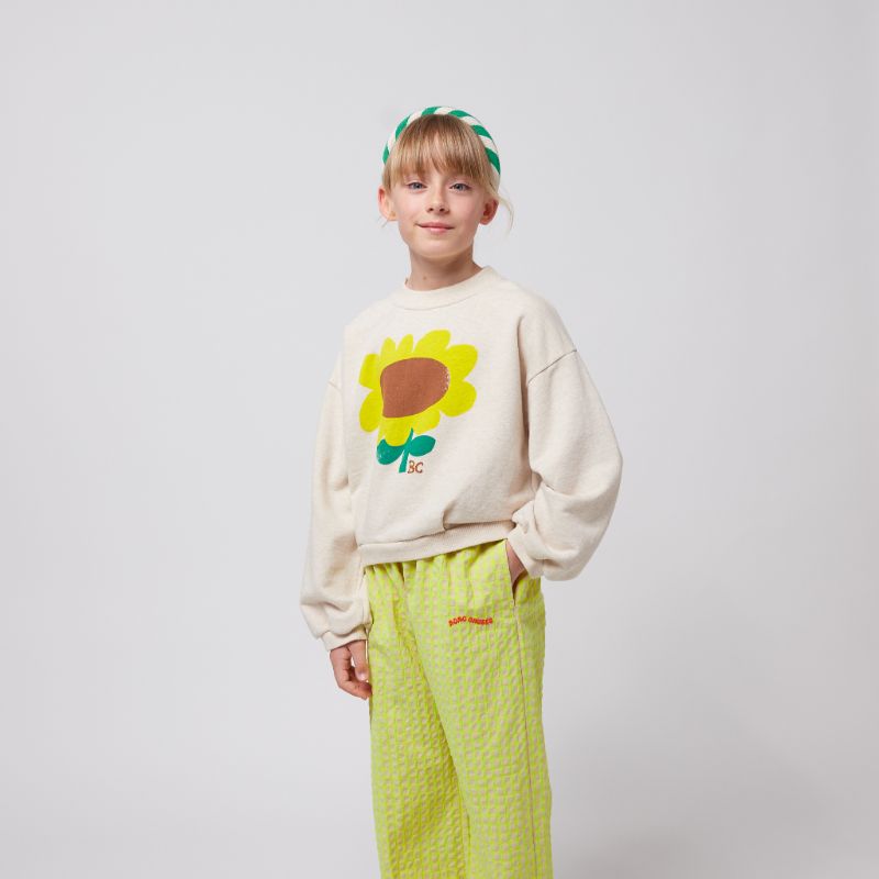 Sunflower Crop Sweatshirt - Offwhite