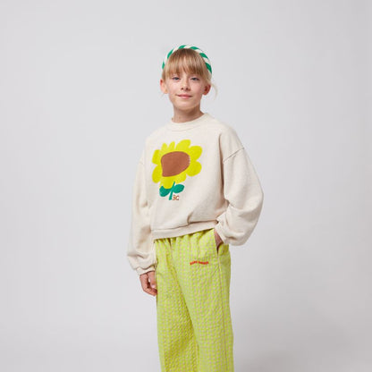 Sunflower Crop Sweatshirt - Offwhite