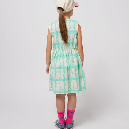 Lucky Fish Dress - Light Green