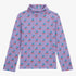 Cherry Print Turtleneck - Lavender