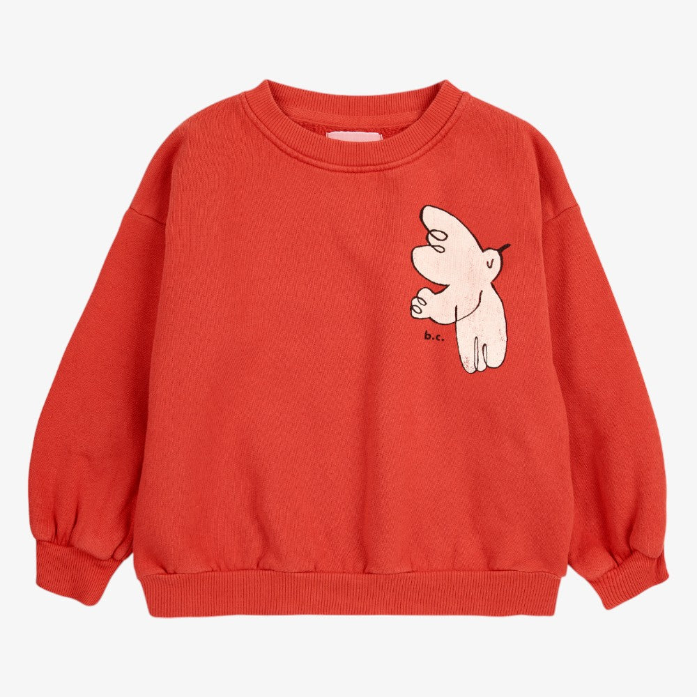 Bird Sweatshirt - Red