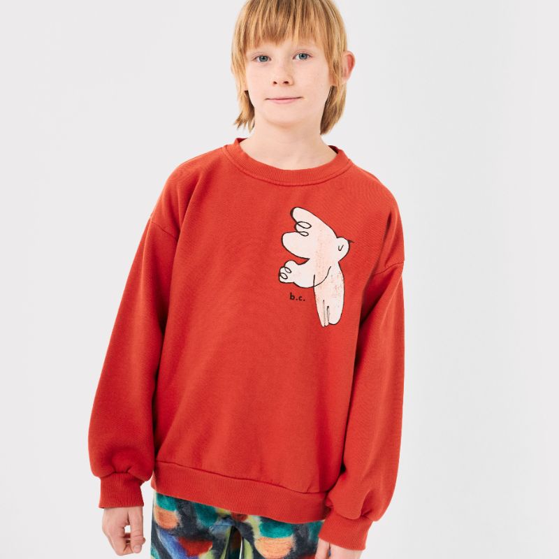 Bird Sweatshirt - Red