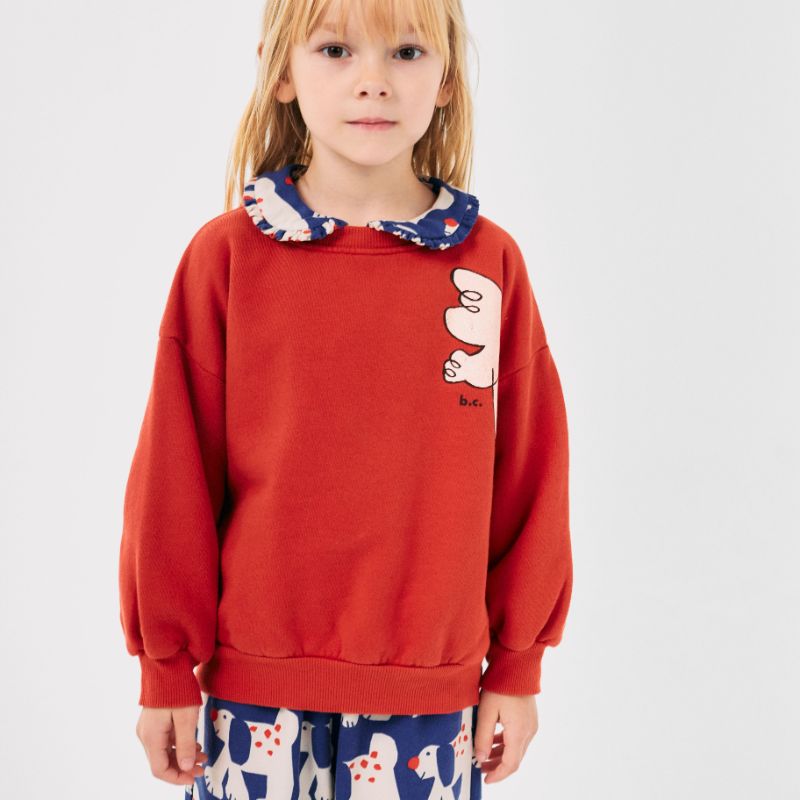 Bird Sweatshirt - Red