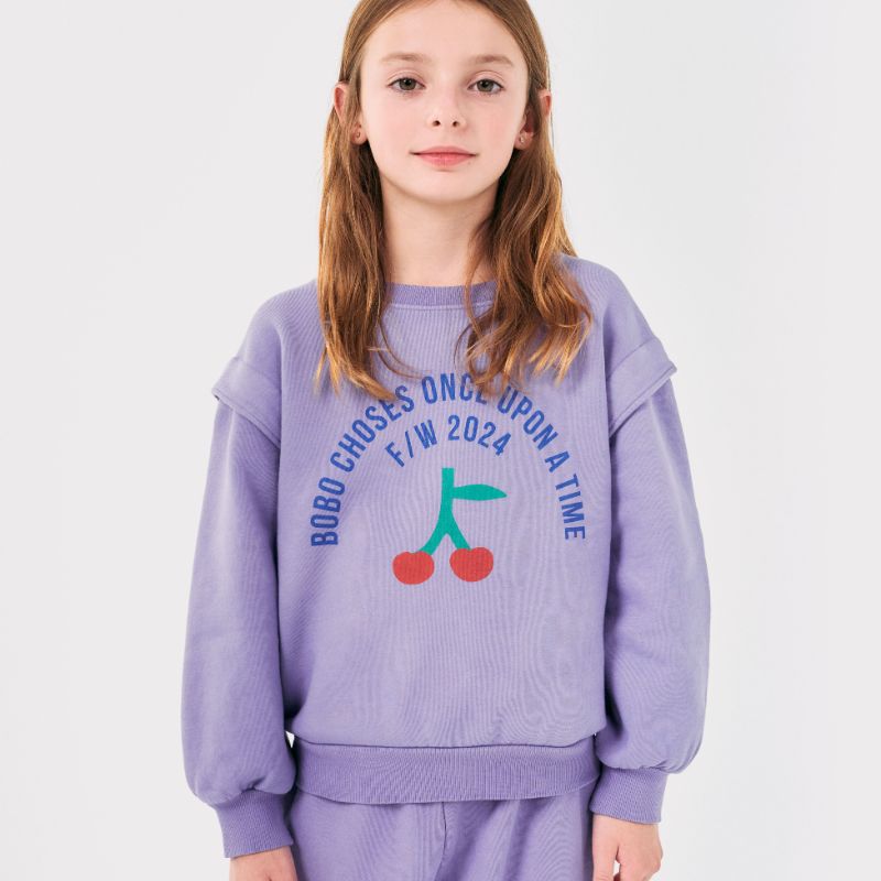 Circle Sweatshirt - Lavender