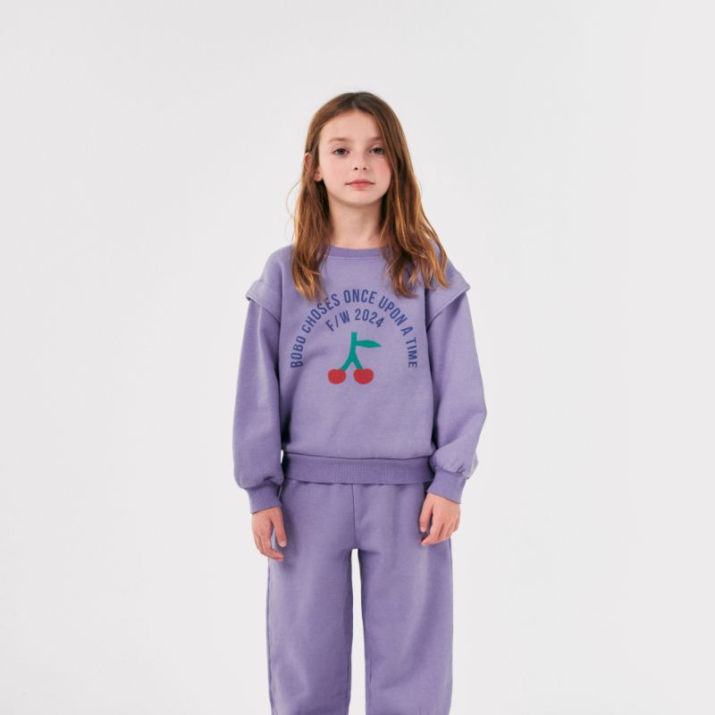 Circle Sweatshirt - Lavender