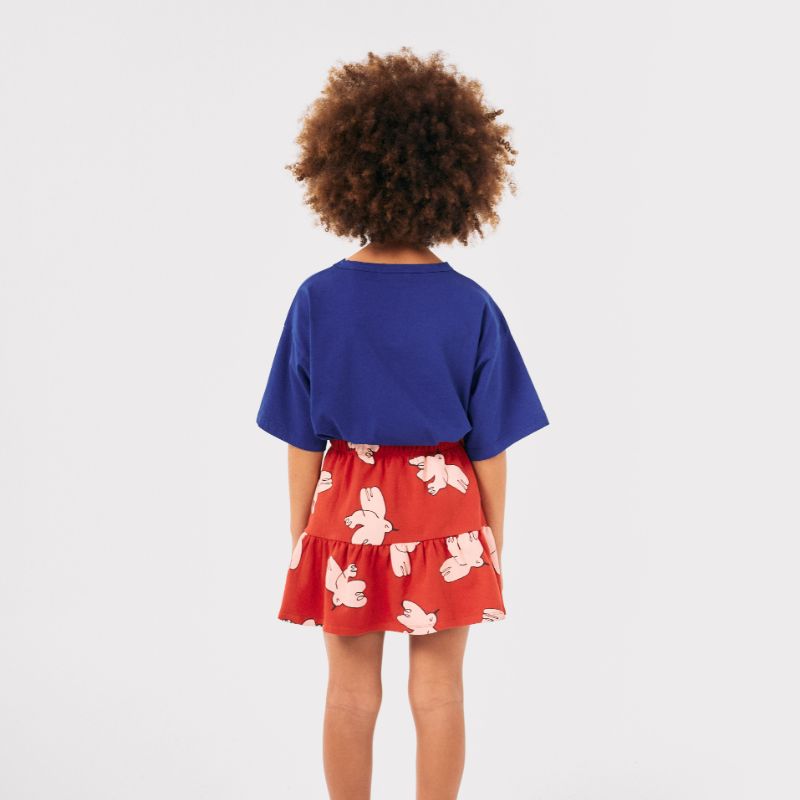 Bird Skirt - Red