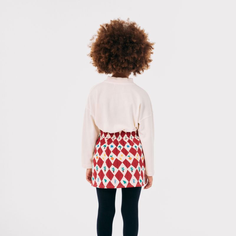 Harlequin Skirt - Red