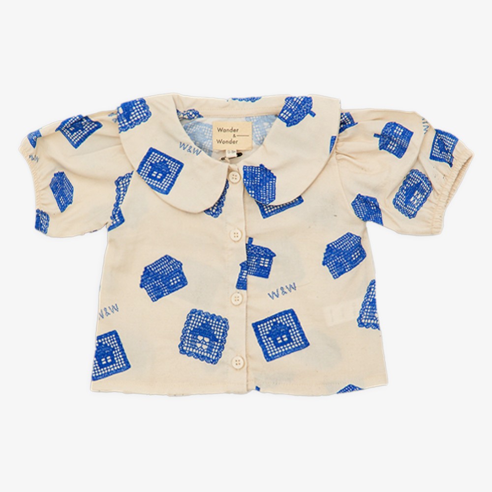 Balloon Sleeve Blouse - Ecru