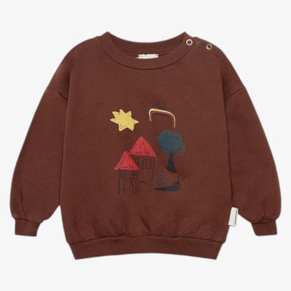 Whk City Sweatshirt - Brown