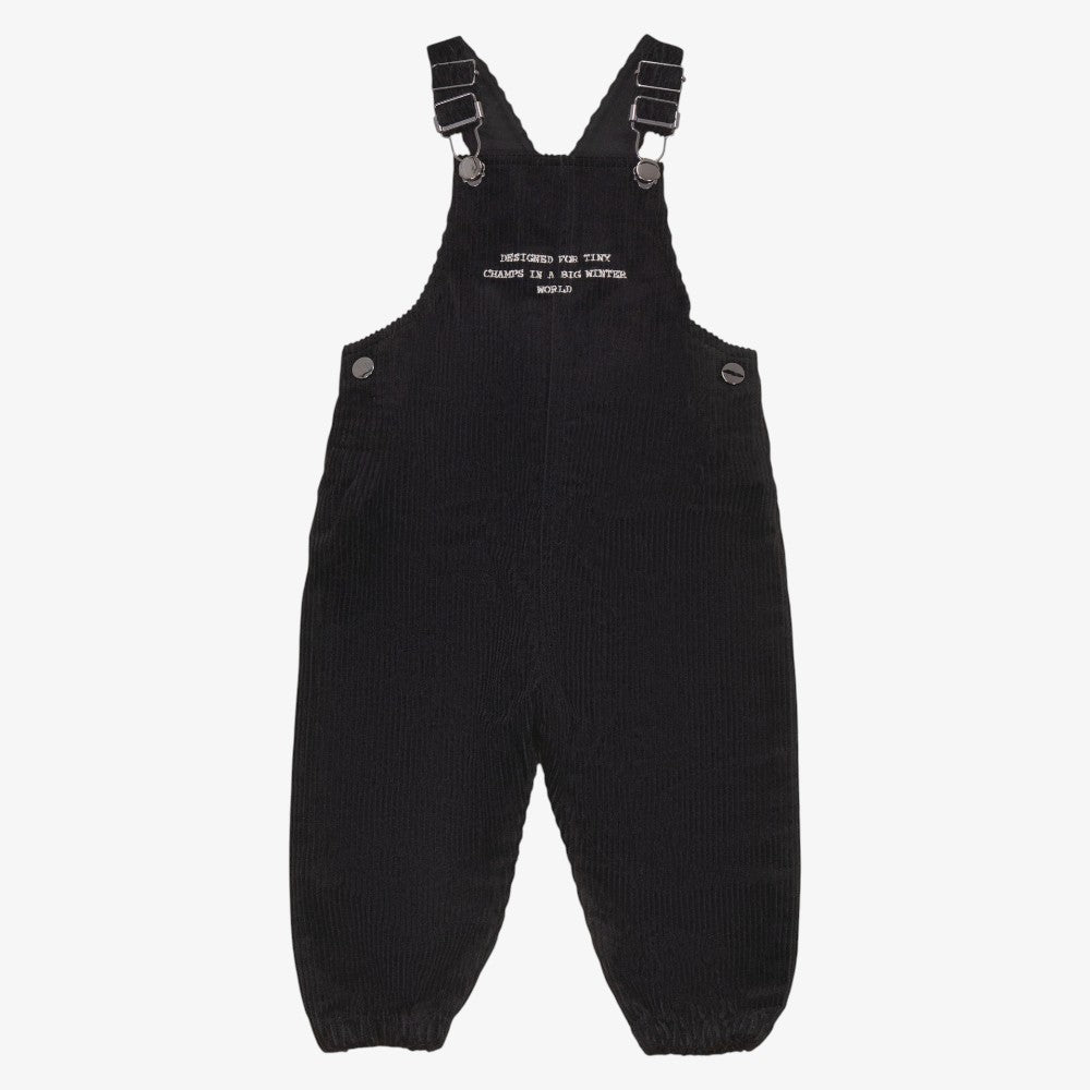 Corduroy Overall - Black
