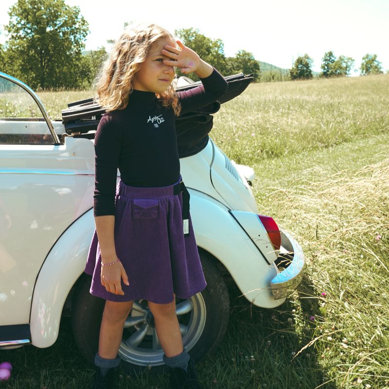 Sweat Skirt - Purple