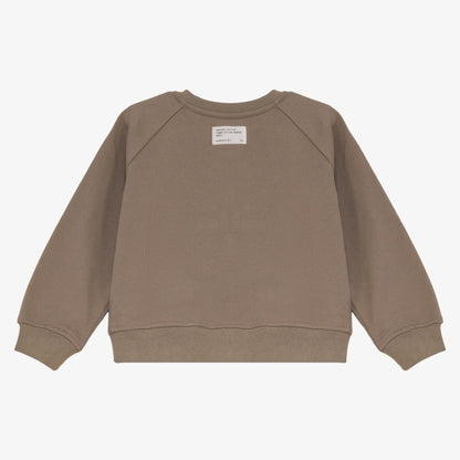 Sweat Cardigan - Taupe