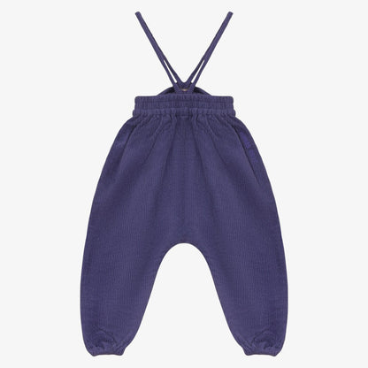Corduroy Romper - Purple