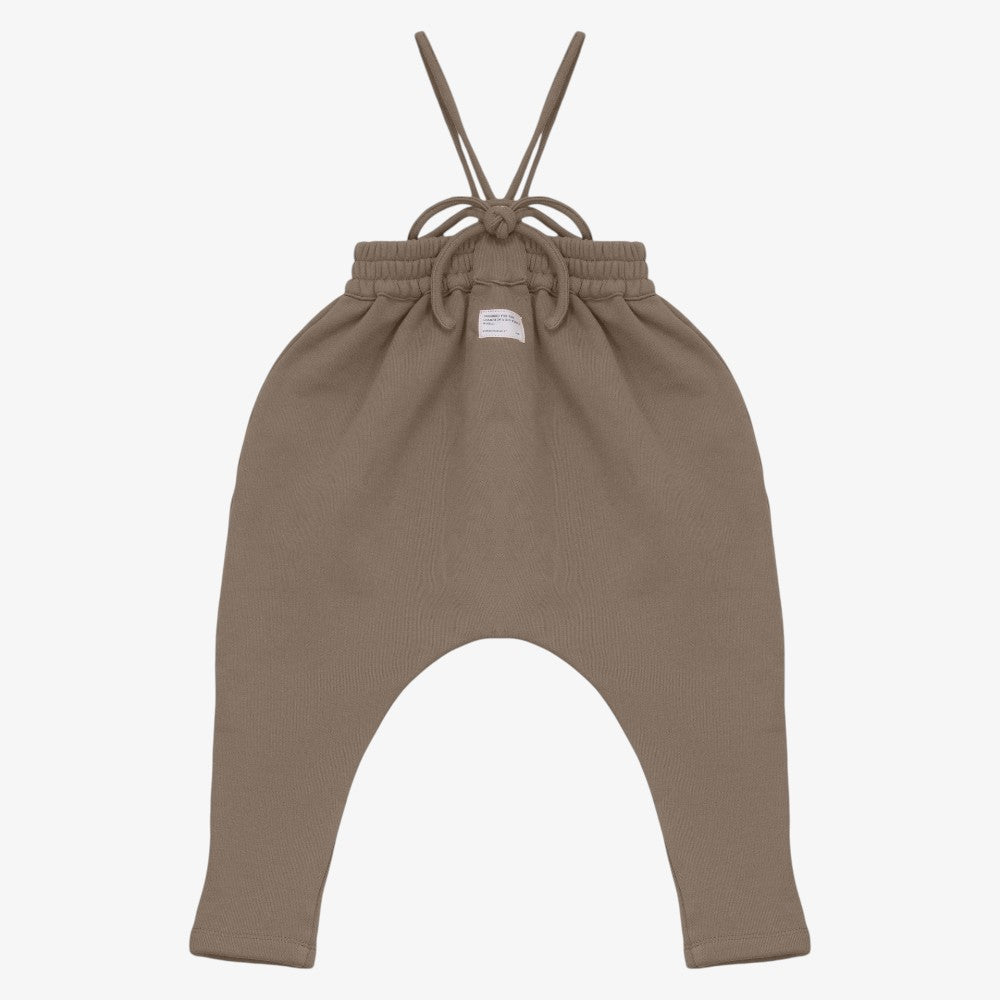 Corduroy Romper - Taupe