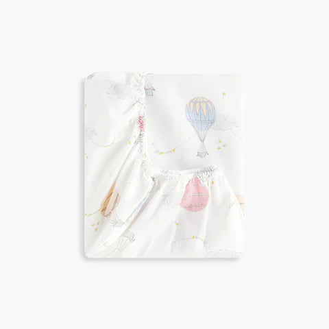 Crib Sheet - Sky Pink