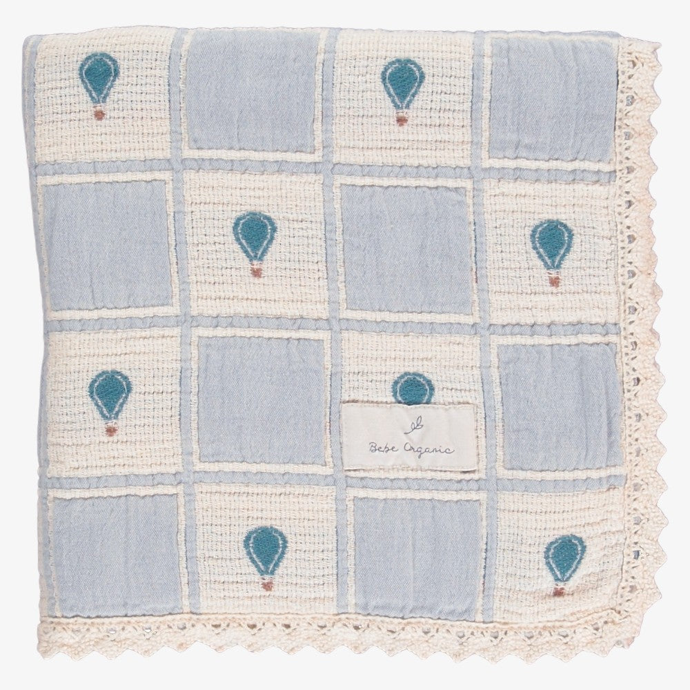 Balloon Blanket - Blue
