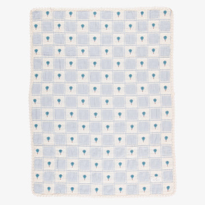 Balloon Blanket - Blue